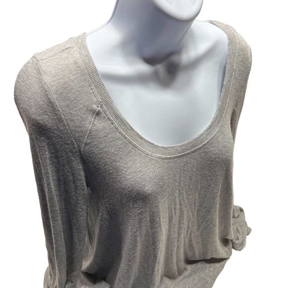 Free People Top We The Free Womens Size Small Heather Betty Long Sleeve Slouchy - Picture 3 of 12